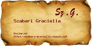 Szabari Graciella névjegykártya